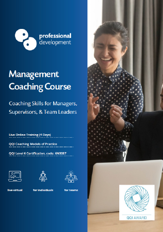 Management Coaching Course Brochure