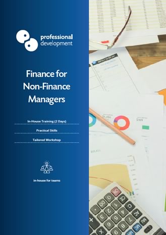 Finance for Non-Finance Managers Course Brochure