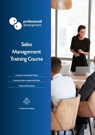 Sales Management Course Brochure