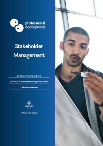Stakeholder Management Course Brochure