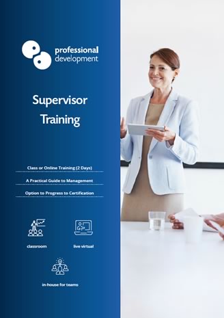 Supervisor Course Brochure